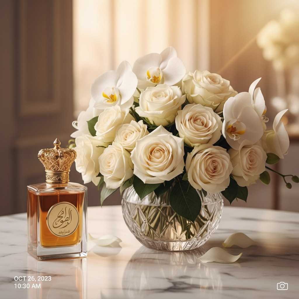 Flowers & Perfume Set - SAR 599