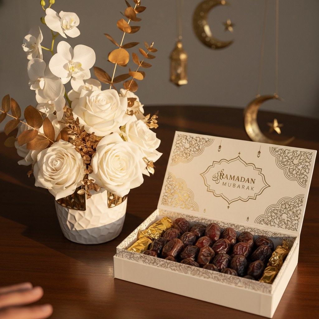 Ramadan Flowers & Dates - SAR 449